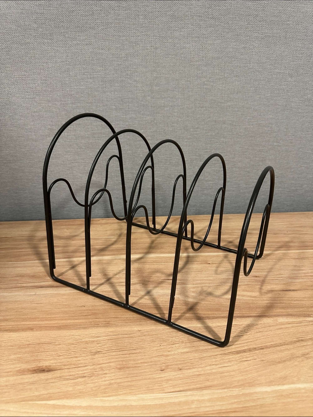 3 for $20 ✨ Black Metal Pot Lid and Pan Organizer Rack